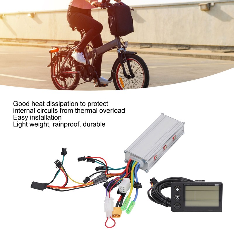 Motor Brushless Controller with S866 LCD Display Panel Kit for