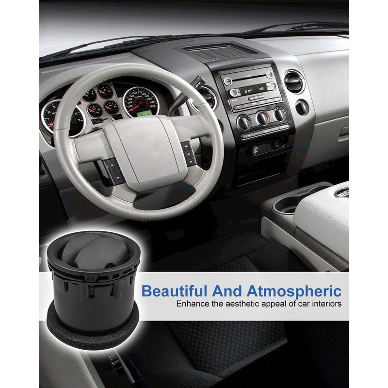 4 PCS Front Dashboard Air Conditioning AC Heater Vent Compatible