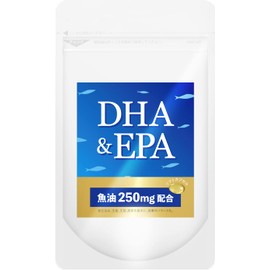 DHA ＆ EPA オメガ3 サプリメント フィッシュオイル 30粒約30日分 [魚の油に秘められたパワーを1粒に凝縮 ]