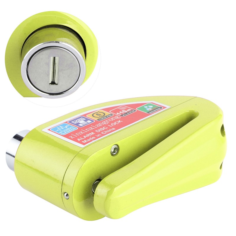 Waterproof Disc Brake Lock Kit 110dB Anti Theft Security Alarm