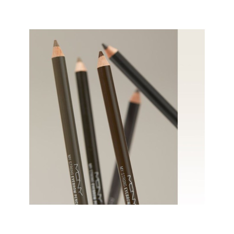 MQNY My Strong Eyebrow Pencil-Hard Powder 1ea, Shade:105 Stone Gray