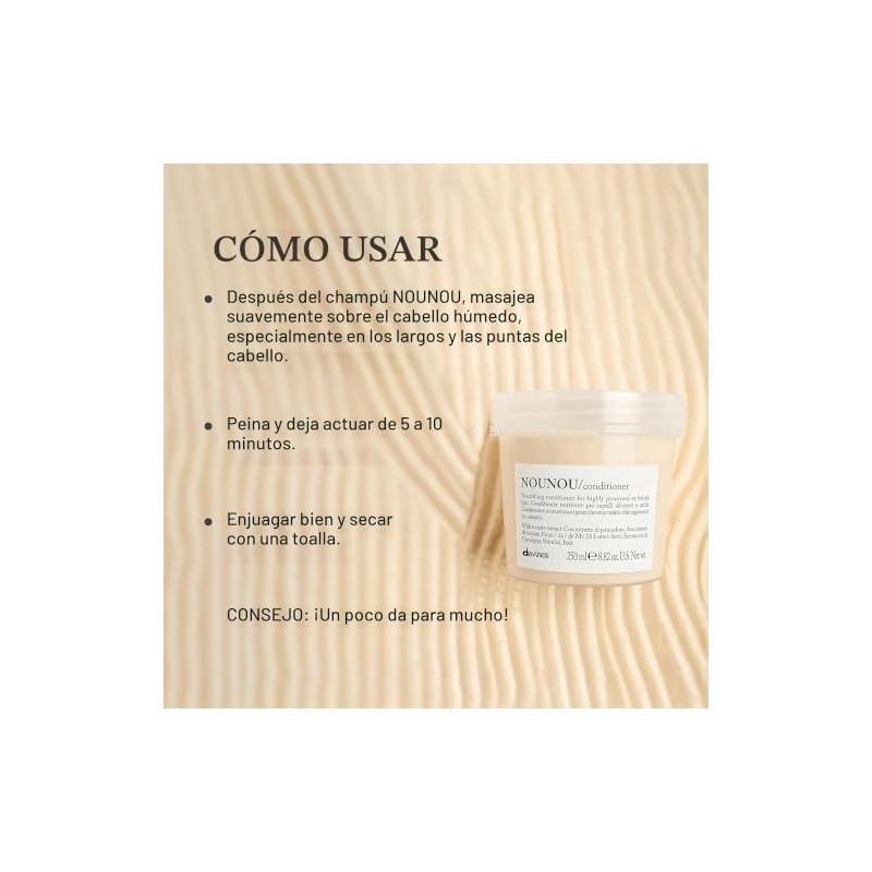 Davines Nounou Acondicionador, 249 ml
