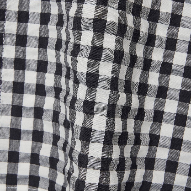 JAJU [JAJU] Men's Seersucker 5-part Pajama Set_Light Charcoal