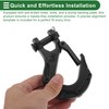 X AUTOHAUX Tractor Bucket Hooks 3/8" Front Tractor Accessories Bucket