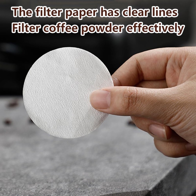 400 PCS 64mm Direct Paper Filters Compatible with Aeropress All