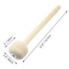 Murtenze 2Pack 12.8" Bass Drum Mallet Drum Stick, Wool Felt