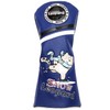 Outdoor Leisure Snow Leopard Golf Driver Headcovers Sporting Goods PU