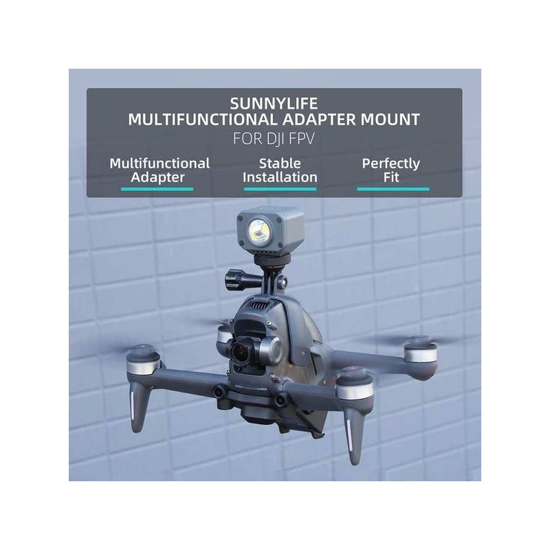 DJI FPV 드론용 1 2세트 카메라 확장 브래킷 홀더 GoPro