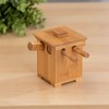 Bits and Pieces Wooden Puzzle Box Bamboo Tower Design Puzzle