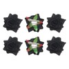 sourcing map 6 Pcs Rose Flower Hair Clips 3 Inch