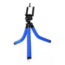 Laro Tripie Flexible Soporte Pulpo Base Celular Camara Portatil Color Azul