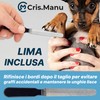 Dog Nail Clippers with Sharp Blade and Non-Slip Grip -