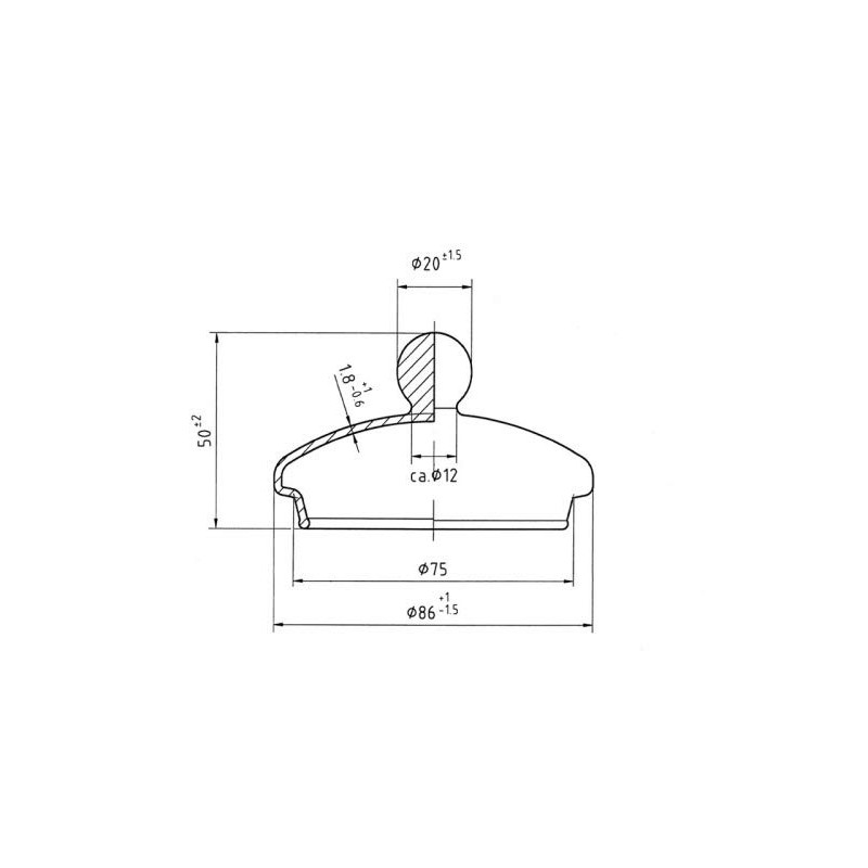 trendglas JENA 400422 Lid with Knob