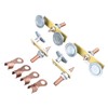 Leapiture 4Pcs Magnetic Welding Holder Suction Grounding Magnet Head Copper