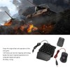 RGB Keyboard and Converter Set, Gaming Keyboard Converter for Android,