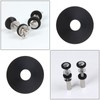 ECSiNG 10Pcs Toilet Seat Washer Replacement Toilet Seat Hinge Fitting