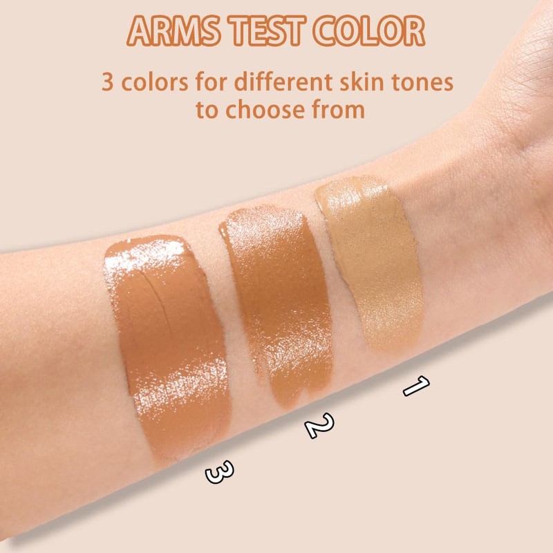 Air Cushion CC Cream, Face Makeup Foundation, Moisturizing Concealer, Long-Lasting