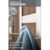4smile Door Coat Rack for Hanging - White Door Hooks