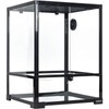 Reptile Glass Terrarium, 18" x 18" x 24" Front Opening
