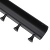 Wall Mounted Hook Space Aluminum Wall Clothes Pegs with 6
