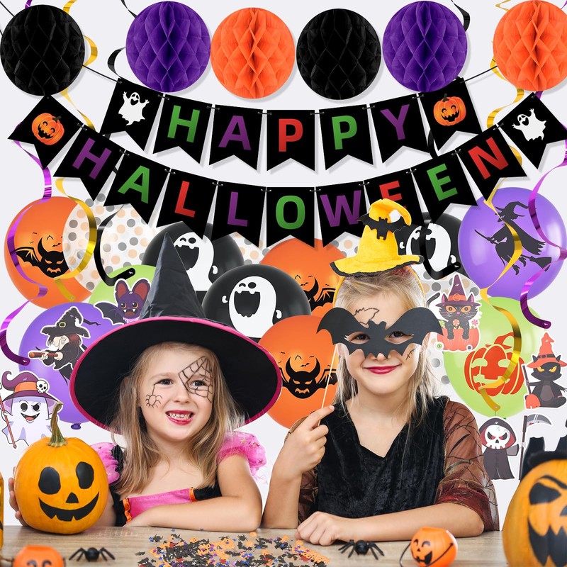 Juego de pancarta de Halloween