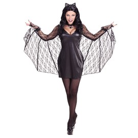 WIDMANN wdm01504 ? Batgirl Costume, Black, Large
