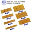 HAMWOO 23 Gauge Pin Nails, Headless Pinner Nails, Assorted 3/8