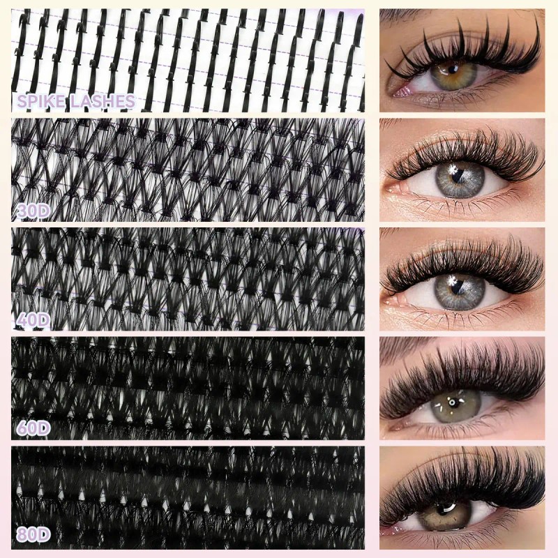 Kit De Extensiones De Pestañas Diy De 10 A 20