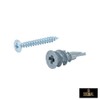 SEQUAL® Metal Driva Plasterboard Fixings & Screws (Pack of 50),