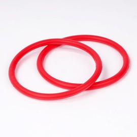 Patella Bands - Knee pain, Jumpers Knee support strap - Colour: Red