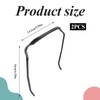 2 PCS invisible Square Headband Comfortable Lightweight Sunglasses Headband flexible