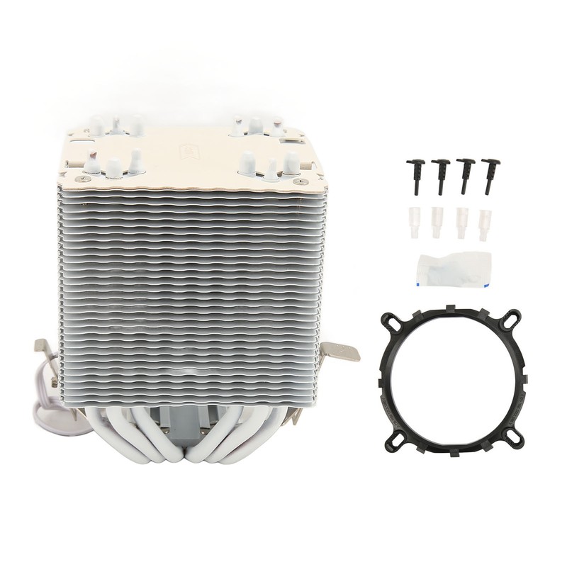 CPU Cooling Fan 3.5in 6 Heat Pipes 3 Pin CPU