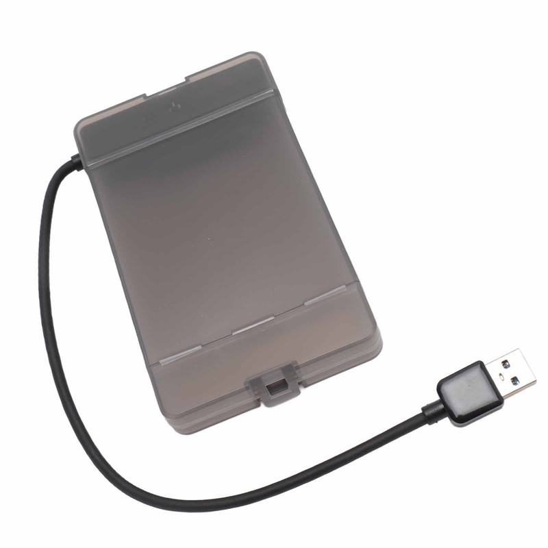 USB3.0 2.5 Inch SATA Hard Drive Enclosure 5Gbps Clear External
