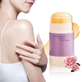 AMY'S DIARY Natural Body Butter Stick for Dry Skin – 100% Cocoa Butter Moisturizer with Vitamin E – Nourishing Balm for Stretch Marks, Elbows, Knees, and Hands – 40g Hydration Stick