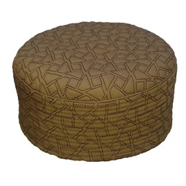 ADOTO Kufi Hat for Men Soft Fabric Prayer Hat for Men Muslim Hat for Men Beanie Ramadan Topi Prayer Cap Muslim Cap for Prayer Brown, Medium