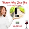 BRENTWOOD WA-2004BK Portable Wine Bottle Opener with Foil Cutter