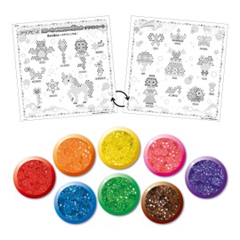 Aqua Beads AQ-309 Sold Separately [Star Beads and Grocery 8 Color Set]