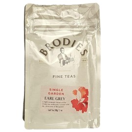 Brodies Tea, Earl Grey Tea, Loose Leaf Black Tea Imported from Scotland, 200g Bag (Pack of 1)