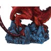 Nemesis Now Crimson Guard Dragon Figurine 16.5cm, Red, U5543T1
