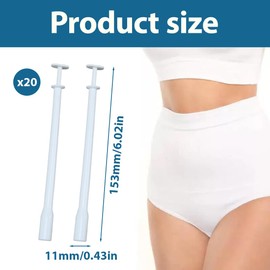 20 Stück Applikator,Hygienische - Vaginal- kompatibel vagisan milchsäure zäpfchen；menoelle
