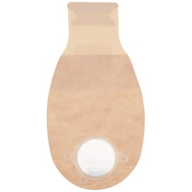 ConvaTec 416419 Natura 12" Drainable Pouch, 1 Sided Comfort Panel, Tail Closure, Filter, Transparent, 2-1/4" Flange, Pack of 10