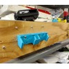 Made by Mitchell MK18xxB 2-Slot Battery Rack. Compatible with Makita
