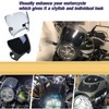 Midimttop Motorcycle Flyscreen WindScreen Windshield Windproof Pare-brise Shield Screen compatible