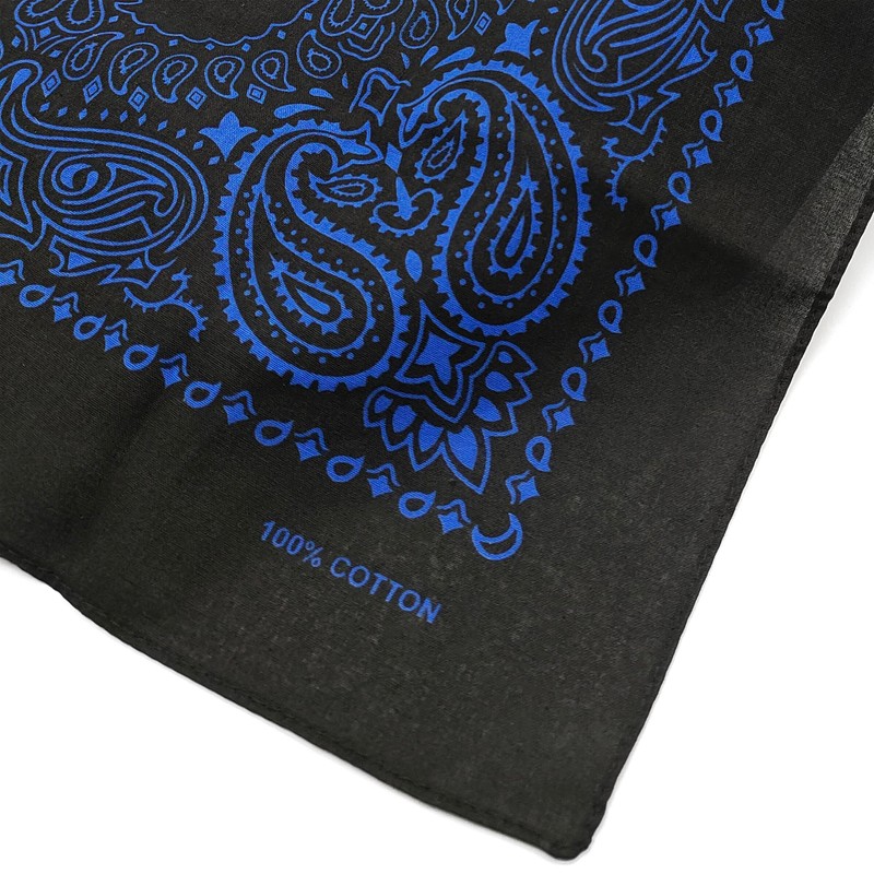 kakatrend Bandana, Paisley, Triangular Width, Adult, 100% Cotton, Fashionable, Handkerchief,