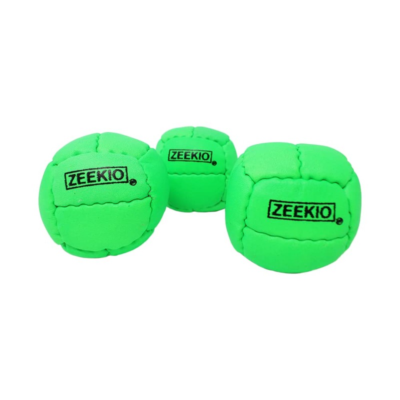 Zeekio Galaxy Juggling Balls - Premium 12 Panel Genuine Leather