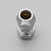 VGOL 2PCS 8mm Double Ferrule Pipe Fitting Straight Compression Fitting