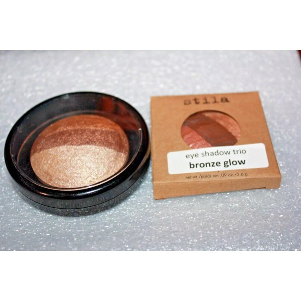 Stila Eye Shadow Refill Trio, Bronze Glow & Gold Glow