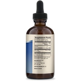 Dr. Mercola Liquid Zinc Dietary Supplement, 15 mg per Serving - About 28 Servings per Container (3.88 fl oz), Supports Organ and Immune Health*, Non GMO, Gluten Free, Soy Free, USDA Organic