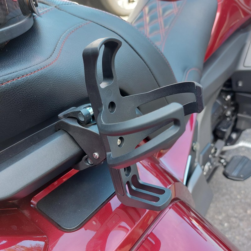 Goldwing Passenger Grab Rail Motorcycle Cup Holder - Not Designed