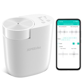 Plug in Waterless Diffuser, Home Scent Essential Oil Diffuser, Aromatherapy Fragrant Air Smart Bluetooth App Control, Up to 500 Sq.ft Coverage, White